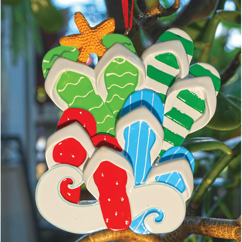 1-4 Pair Slippers Ornament